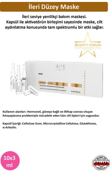 Apis Natural Depiq Pro System Yenileyici Leke Maskesi 10 x 3 ML Apis Natural Depiq Pro System Yenileyici Leke Maskesi 10 x 3 ML