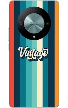 Honor X9b Uyumlu Vintage Baskılı Silikon Kılıf Renkli Honor X9b Uyumlu Vintage Baskılı Silikon Kılıf Renkli