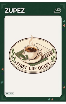 Zpz801 First Cup Quiet Ütüyle Uygulanabilir Transfer Baskı - 911529685 Zpz801 First Cup Quiet Ütüyle Uygulanabilir Transfer Baskı - 911529685