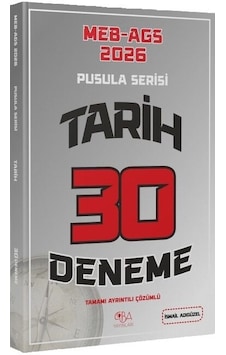 Cba Yayınları 2026 Meb-ags Tarihin Pusulası 30 Deneme Çözümlü - İsmail Adıgüzel Cba Yayınları 2026 Meb-ags Tarihin Pusulası 30 Deneme Çözümlü - İsmail Adıgüzel