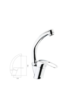 Acar Bella Serisi Kuğu Lavabo Bataryası Acar Bella Serisi Kuğu Lavabo Bataryası