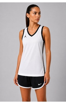 Nike Jordan Doluble Sided Womens Drı Fit Tank File Detaylı Çift Taraflı Kadın Atlet Siyah-beyaz Siyah - Beyaz Nike Jordan Doluble Sided Womens Drı Fit Tank File Detaylı Çift Taraflı Kadın Atlet Siyah-beyaz Siyah - Beyaz