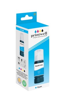 Printwell T6642-C13T66424A Mavi Uyumlu Mürekkep Printwell T6642-C13T66424A Mavi Uyumlu Mürekkep