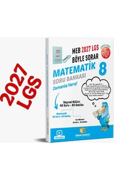 Sinan Kuzucu Yayınları 2027 8. Sınıf Lgs Matematik Soru Bankası Eğitim Kitabı Sinan Kuzucu Yayınları 2027 8. Sınıf Lgs Matematik Soru Bankası Eğitim Kitabı