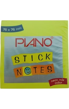 Piano Post-it 42 76x76 Neon 80 Yaprak Mix Piano Post-it 42 76x76 Neon 80 Yaprak Mix