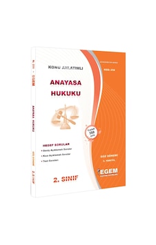 Aöf 3. Yarıyıl Anayasa Hukuku Güz Konu Anlatımlı Soru Bankası Aöf 3. Yarıyıl Anayasa Hukuku Güz Konu Anlatımlı Soru Bankası