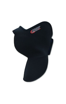 Ebakbak Motosiklet Neopren Maske Göğüs Korumalı Geniş Model Motor Maske Siyah