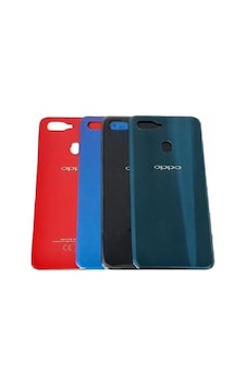 Oppo A5s İle Uyumlu Arka Pil Kapak Kırmızı