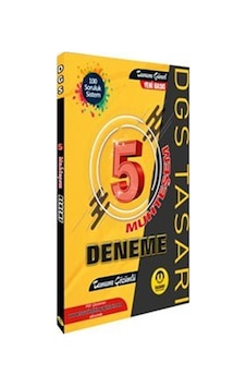 DGS 5 Muhteşem Çözümlü Deneme / Kolektif DGS 5 Muhteşem Çözümlü Deneme / Kolektif