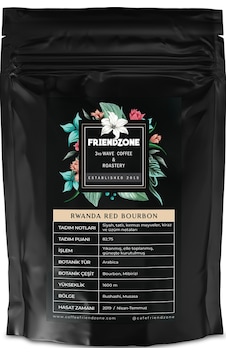 Friendzone Rwanda (Ruanda) Musasa Red Bourbon Yöresel Çekirdek Kahve 250 G Friendzone Rwanda (Ruanda) Musasa Red Bourbon Yöresel Çekirdek Kahve 250 G