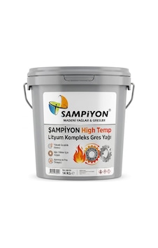 Şampiyon High Temp Lityum Kompleks Gres Yağı 14 KG Şampiyon High Temp Lityum Kompleks Gres Yağı 14 KG