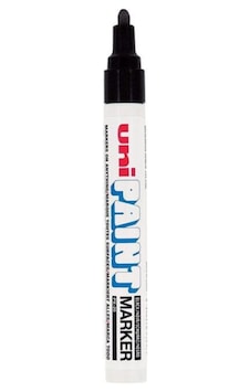 Paint Marker 2.2-2.8mm Yuvarlak Uç Boyama Markörü Siyah Paint Marker 2.2-2.8mm Yuvarlak Uç Boyama Markörü Siyah