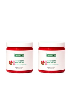 Glowon Karpuz Özlü El Ayak ve Vücut Peeling 2 x 300 ML