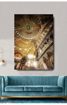Homearths Istanbul Ayasofya-I Kebir Camii Dekoratif Duvar Tablosu Homearths Istanbul Ayasofya-I Kebir Camii Dekoratif Duvar Tablosu