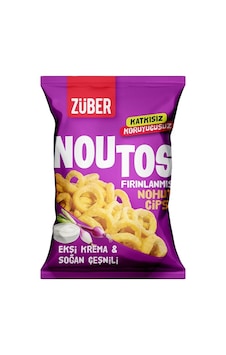 Züber Noutos Nohut Cipsi 55 G Ekşi Kremalı Soğanlı - Yüksek Lifli Atıştırmalık 8'li Avantaj Paketi M Züber Noutos Nohut Cipsi 55 G Ekşi Kremalı Soğanlı - Yüksek Lifli Atıştırmalık 8'li Avantaj Paketi M