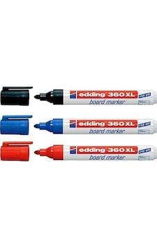 360xl Beyaz Tahta Kalemi 3'lü Set 1 Mavi+ 1 Siyah +1 Kırmızı 3 Renk 360xl Beyaz Tahta Kalemi 3'lü Set 1 Mavi+ 1 Siyah +1 Kırmızı 3 Renk