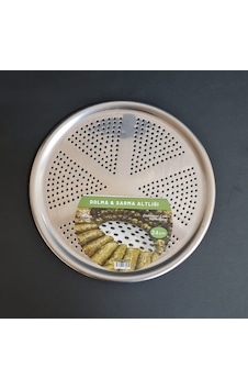 Dolma Ve Yaprak Sarma Altlığı Paslanmaz Çelik Tencere Altlığı 24 Cm Gümüş Dolma Ve Yaprak Sarma Altlığı Paslanmaz Çelik Tencere Altlığı 24 Cm Gümüş