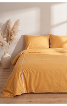Carven Hardal %100 Pamuklu Çift Kişilik Nevresim Takımı - 4 Parça Carven Hardal %100 Pamuklu Çift Kişilik Nevresim Takımı - 4 Parça