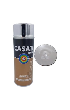 Casati Akrilik Sprey Boya Gümüş Kromaj Efekt 400 Ml Casati Akrilik Sprey Boya Gümüş Kromaj Efekt 400 Ml