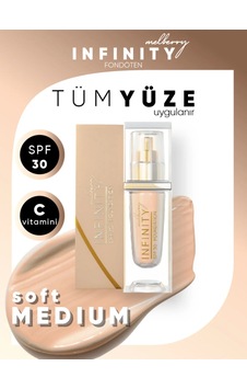 Infinity Fondöten Soft Medium Büyük Boy 40 Ml Foundation Soft Medium Infinity Fondöten Soft Medium Büyük Boy 40 Ml Foundation Soft Medium