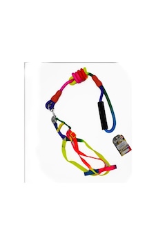 EuroDog Köpek Göğüs Tasması Gökkuşağı 14mm 120cm EuroDog Köpek Göğüs Tasması Gökkuşağı 14mm 120cm