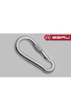 Tedar Vidalı Karabina, Kanca, Çengel 8mm - 25 Adet Najmaddin Tedar Vidalı Karabina, Kanca, Çengel 8mm - 25 Adet Najmaddin