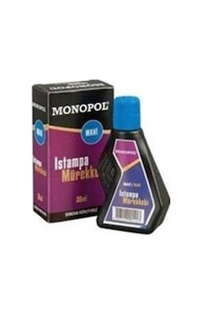 Monopol Istampa Mürekkebi 30 Ml Mavi 12 Adet Monopol Istampa Mürekkebi 30 Ml Mavi 12 Adet