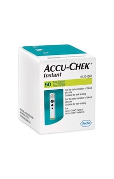 Accu-Chek Instant Şeker Ölçüm Stribi 1 Kutu 50 Adet Accu-Chek Instant Şeker Ölçüm Stribi 1 Kutu 50 Adet