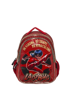 Ladybug Kabartmalı İlkokul Kız Çocuk Sırt Çantası 2136 Kırmızı