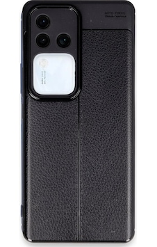 Adige Vivo V30 5g Kılıf Niss Deri Görünümlü Silikon Adige Vivo V30 5g Kılıf Niss Deri Görünümlü Silikon