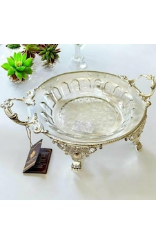 Royking Ayaklı Yuvarlak Salata Kasesi 36x28x7cm Crs164 Royking Ayaklı Yuvarlak Salata Kasesi 36x28x7cm Crs164