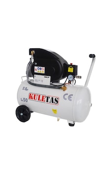 Kuletaş 2 HP 8 Bar 50 LT Yağlı Hava Kompresörü