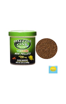 Omega One Veggie Mini Pellets 100g Omega One Veggie Mini Pellets 100g