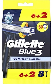 Gillette Blue3 Comfort Kullan At Traş Bıçağı 8 Li Poşet