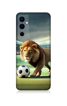 Tecno Pova Neo 2 Uyumlu Gol Atan Aslan Desenli Silikon Kılıf Tecno Pova Neo 2 Uyumlu Gol Atan Aslan Desenli Silikon Kılıf