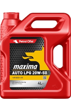 Petrol Ofisi Maxima 20W-50 Motor Yağı 4 L Petrol Ofisi Maxima 20W-50 Motor Yağı 4 L