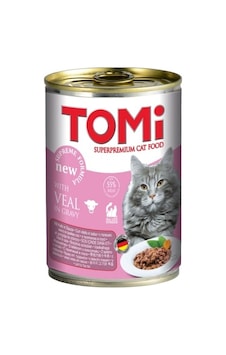 Tomı - 490 - Kedı Buzağı Etlı Yaş Mama 400 Gr X - Spt-gld - 6 Adet Tomı - 490 - Kedı Buzağı Etlı Yaş Mama 400 Gr X - Spt-gld - 6 Adet