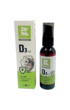 Nanbell Kediler İçin D Vitamini Takviyesi 50 ML
