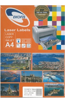 Ekofis Lazer Etiket 52,5 29,7 4000 100 Sayfa 1 Ekofis Lazer Etiket 52,5 29,7 4000 100 Sayfa 1
