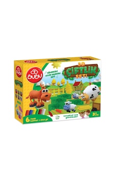 Bu-bu Oyun Hamuru Seti 3d Çiftlik L Bubu-oh0013 Çok Renkli Bu-bu Oyun Hamuru Seti 3d Çiftlik L Bubu-oh0013 Çok Renkli
