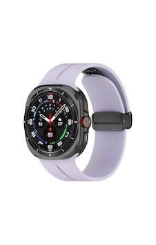 Galaxy Watch 8 Classic 46mm Krd-84 Silikon Kordon - Pembe Galaxy Watch 8 Classic 46mm Krd-84 Silikon Kordon - Pembe