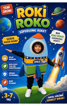Kardinno Roki Roko Eğitici Oyuncak Karton Giyilebilir Çocuk Kostümü Etkinlik Parti Kostümü Çok Renkli Kardinno Roki Roko Eğitici Oyuncak Karton Giyilebilir Çocuk Kostümü Etkinlik Parti Kostümü Çok Renkli