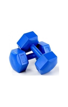 Spin 5 KG x 2 Adet Plastik Mavi Dambıl Cs-568