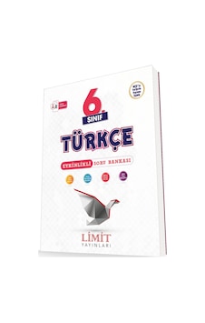 Limit 2026 6. Sınıf Türkçe Etkinlikli Soru Bankası Güncel Müfredat Limit 2026 6. Sınıf Türkçe Etkinlikli Soru Bankası Güncel Müfredat