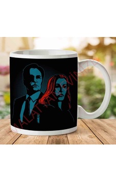 Truth Seekers Mulder And Skully X Files Iki Tarafı Baskılı Kupa Bardak Çok Renkli Truth Seekers Mulder And Skully X Files Iki Tarafı Baskılı Kupa Bardak Çok Renkli