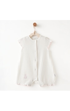 Andywawa Kız Bebek Tulum Romper Anw-ac26513 Ekru Andywawa Kız Bebek Tulum Romper Anw-ac26513 Ekru