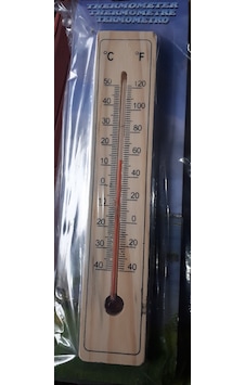 Termometre Ahşap 4 Cmx 20 Cm 10 Adetli Paket