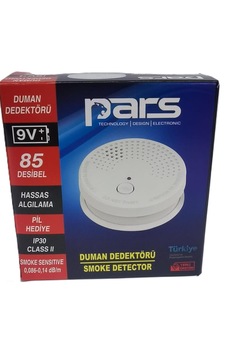 Pars Pilli Duman Dedektörü Kablosuz