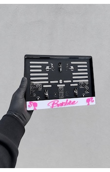 Barbie Motor Plakalık G010 Barbie Motor Plakalık G010