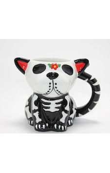 Day Of The Dead Köpek Figürlü 3d Kabartmalı Porselen Kupa Alk4896 11 Day Of The Dead Köpek Figürlü 3d Kabartmalı Porselen Kupa Alk4896 11